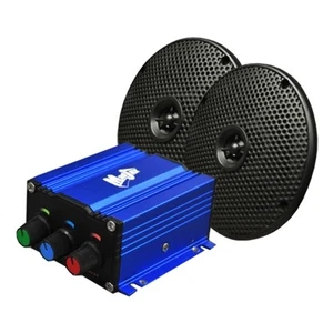 Universal Golf Cart MadJax Bluetooth Mini Amp Kit with Speakers - Picture 1 of 1