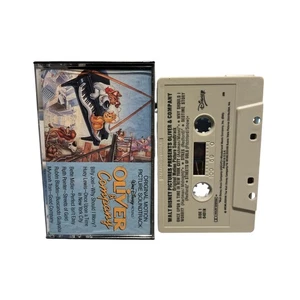 Walt Disney Oliver and Company Soundtrack Audio Cassette 1988 Disneyana - Picture 1 of 2