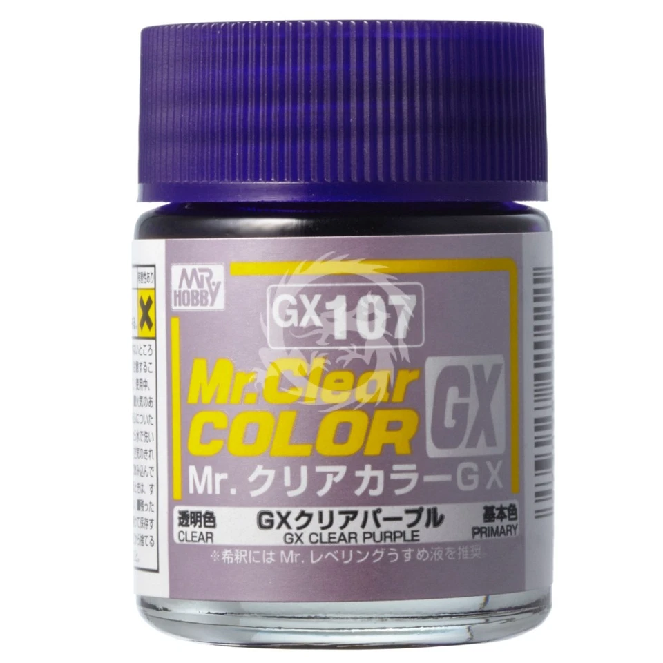 GX-107 GX Clear Purple (18ml) Mr.Hobby-Gunze - Image 1 of 1