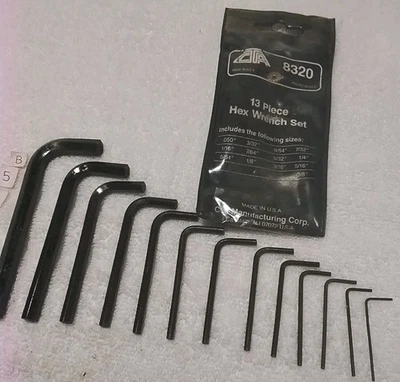 CTA 8320 13PC HEX WRENCH SET SAE USA 🇺🇸 - Image 1 of 4