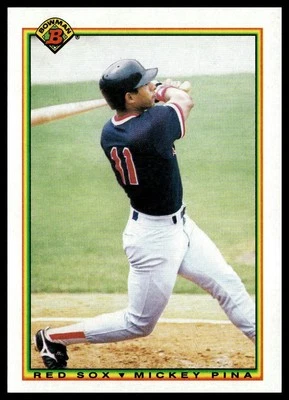 1990 Bowman #270 Mickey Pina RC - Image 1 of 2
