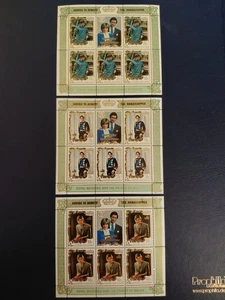 1981 Pernhin Northern Cook Islands Blocks(Royal Wedding Prince of Wales),MNH,OG - Picture 1 of 1
