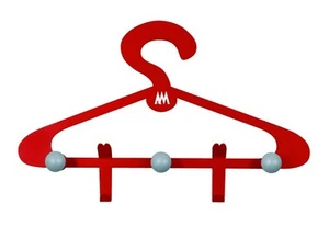 KUNSTHANDWERK WANDBÜGEL Kleiderbügel B 63 cm x H 40 cm - Bild 1 von 4