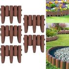Convenient Plug In System 14m Plastic Lawn Edging Flower Bed Border Palisade