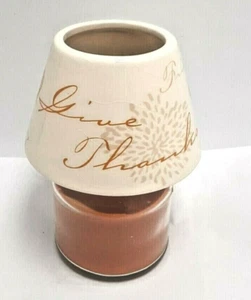 Vela de Acción de Gracias Calabaza Perfumada Fe Familia Acción de Gracias - Imagen 1 de 11