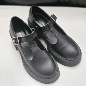 Madden Girl Thrivee Mary Jane Platform Shoes Women's Size 7 M Adjustable Strap - Foto 1 di 10