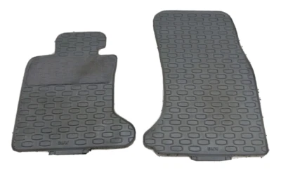 04-10 Alfombrillas BMW SERIE 5 OEM 2 FOTOS TODO CLIMA GOMA GRIS 82550302998⭐126⭐ Foto 1 de 4