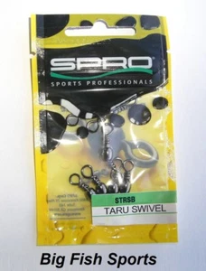 SPRO TARU GIREVOLI - GIREVOLI A CANNA #STRSB-05-10 NUOVI! QTÀ 10, TAGLIA 5, TEST 75LB - Foto 1 di 2