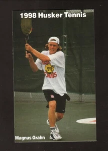 Nebraska Cornhuskers--Programma tascabile tennis 1998 - Foto 1 di 1