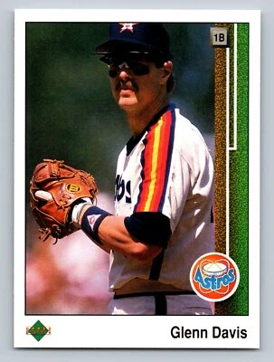 Glenn Davis 1989 Upper Deck #443 Houston Astros - Image 1 of 2