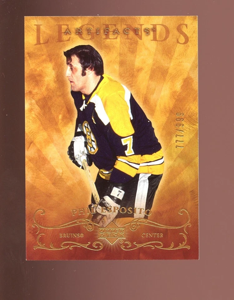 2006-07 UPPER DECK ARTIFACTS PHIL ESPOSITO LEGENDS #111 777/999 - Image 1 of 1