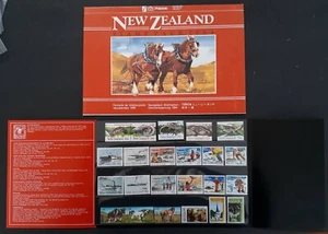 1984 New Zealand Stamp Pack in Folder with 23 stamps - Picture 1 of 6