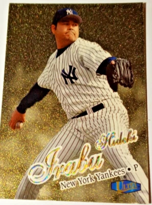 HIDEKI IRABU JAPAN NEW YORK YANKEES 1998 FLEER ULTRA GOLD MEDALLION #124G - Image 1 of 2