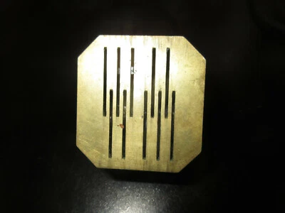 Herramienta médica antigua de 12 hojas para purga civil  Foto 1 de 4