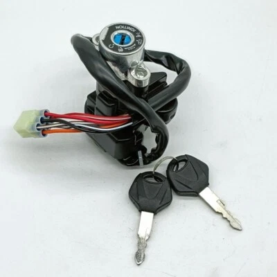 Llave de bloqueo interruptor de encendido para Suzuki SV650 1999-2007 GSXR600 2001 2002-2003 Foto 1 de 4