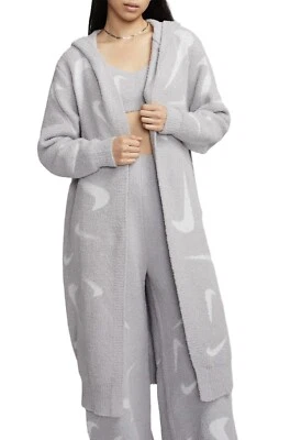 Womens Size (M) Nike Sportswear Phoenix Cozy Bouclé Loose Long Knit Cardigan NWT - Image 1 of 4
