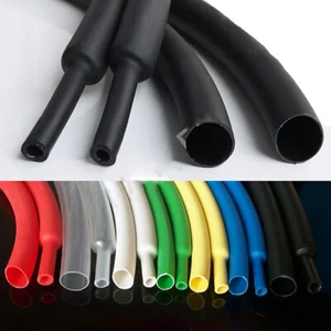 Adhesive/Glue Lined 4:1 Heat Shrink Tube Dia 4mm - 40mm Weatherproof Sleeving - Picture 1 of 13