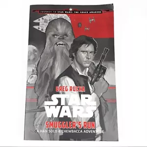 STAR WARS Smuggler's Run Softcover Greg Rucka - A Han Solo & Chewbacca Adventure - Picture 1 of 10