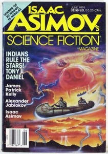 Isaac Asimov's Science Fiction Magazine June 1991 Digest, Tony Daniel - Foto 1 di 1