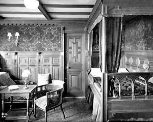 RMS Titanic 8X10 Photo Picture Image White Star Line ship state room bedroom #58 - Picture 1 of 1