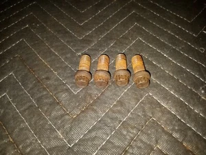 1998 Ford F-150 4x4 Rear Driveshaft MOUNT BOLT SET of 4 OEM 139" WB - Picture 1 of 7