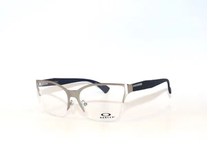  Oakley Halifax 3243-03 55 Satin Chrome Eyeglasses OX3243-0355 - Picture 1 of 5