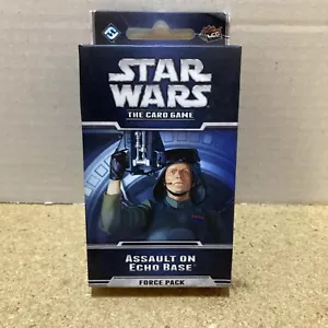 FANTASY FLIGHT LCG STAR WARS ASSAULT ON ECHO BASE FORCE PACK CARD GAME EXPANSION - Picture 1 of 2