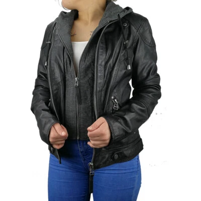 RICANO Damen Lederjacke "Heike" Lammnappa, in 4 Farben % UVP 159,- %
