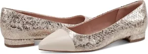 Rockport Women's Kenzie Ballet Flat Shoes, Gold, Size 8 - Picture 1 of 6