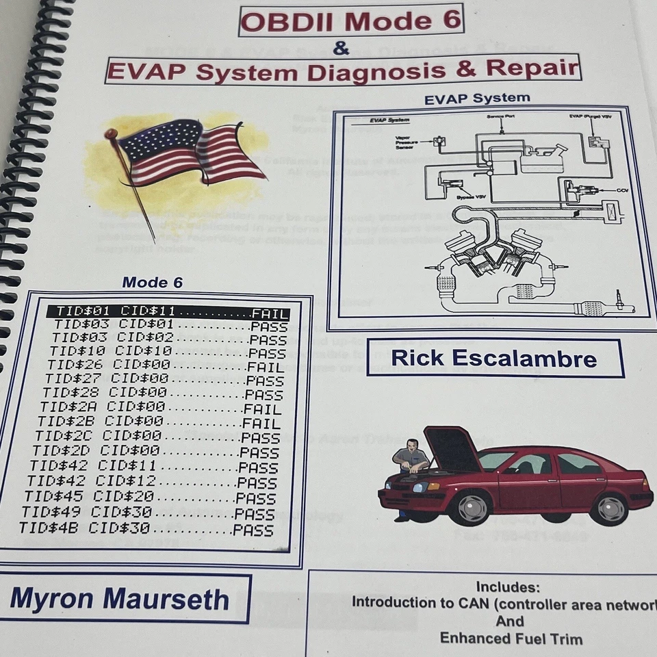 California Institute Of Automotive Technology OBD 2 Mode 6 EVAP System Repair - Image 1 of 4