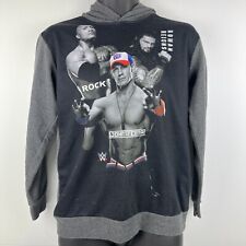 WWE Superstars Graphic Hoodie Youth L Grey/White 52/64