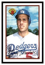 1989 Bowman #350 MIKE MARSHALL Los Angeles Dodgers