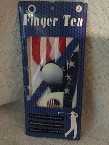 Finger 10 sports golf glove M right handed players ๐บ๐ธ USA Theme - Picture 1 of 7