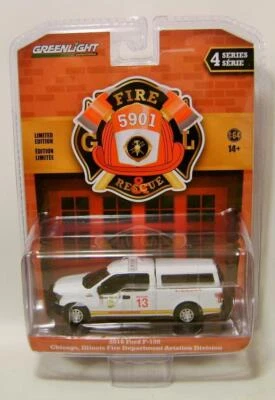 2016 '16 FORD F150 CHICAGO ILLINOIS FIRE & RESCUE 5901 R4 GREENLIGHT 2024 - Image 1 of 2