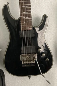 Schecter HELLRAISER C-7 FR 7 String Black Electric Guitar Amazing! - Picture 1 of 9