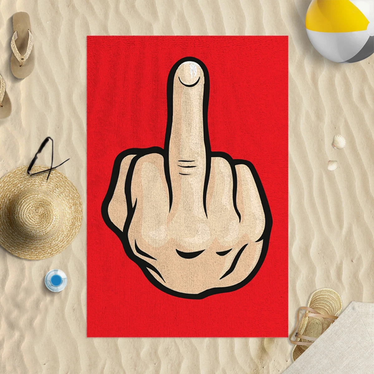 AOOEDM Serviette De Plage En Microfibre Drapeau Du Brésil-Couverture De