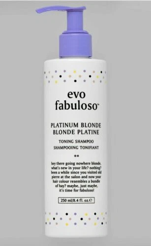 EVO Fabuloso - CHAMPÚ TONIFICANTE RUBIO PLATINO - 250 ml anuncio Foto 1 de 1