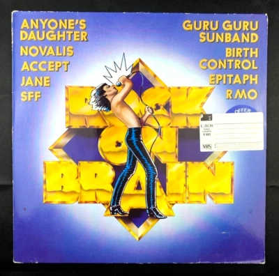 Rock On Brain Accept Epitaph Jane METAL vinyl record LP German Press, NM M- Foto 1 de 4