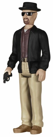 BREAKING BAD HEISENBERG REACTION 3 3/4-INCH RETRO ACTION FIGURE - LOOSE Cover