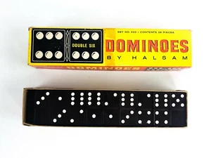 Vintage Halsam Domino Set - Picture 1 of 4
