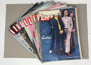 Lot of 9 Life Magazines 1967-1968 Beatles, Woodstock, JFK Jackie, Vietnam War - Picture 1 of 17
