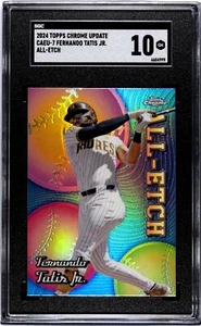 2024 Topps Chrome Update #CAEU-7 Fernando Tatis Jr. All-Etch SGC 10 - Picture 1 of 2