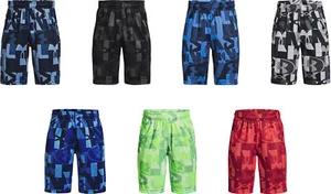 Under Armour Boys' Renegade 3.0 Printed Shorts - Picture 1 of 16