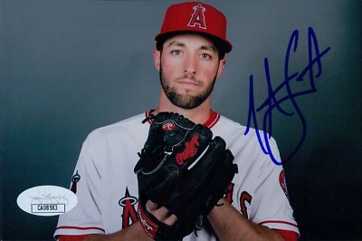 Nate Smith Los Angeles Angels Signed 4x6 Glossy Photo JSA Authenticated - Image 1 of 2
