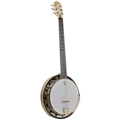 Deering Goodtime Six-R Left-Handed 6-String Banjo with Resonator, Made in USA - Image 1 of 4