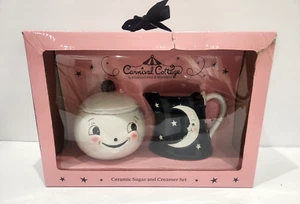 Johanna Parker Carnival Cottage Vintage Style Luna Moon Sugar And Creamer - Picture 1 of 6
