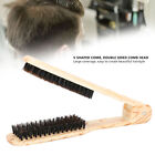 Professional V Shaped Hair Straightening Comb Clamp Styling Comb Hairdressin REL