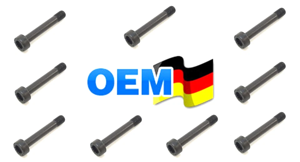 9 Set of Flywheel Bolts-Crankshaft to Flywheel (10 X 62 mm) for PORSCHE 911 968 - Image 1 of 4