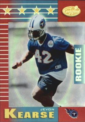 1999 Leaf Certified Mirror Red #224 Jevon Kearse - NM-MT - Image 1 of 2