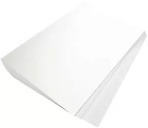 PACKUNG EINFACHE MATTE CANVAS INKJET STOFF BLÄTTER, IDEAL FÜR HAARSCHLEIFEN & BASTELN - Bild 1 von 1